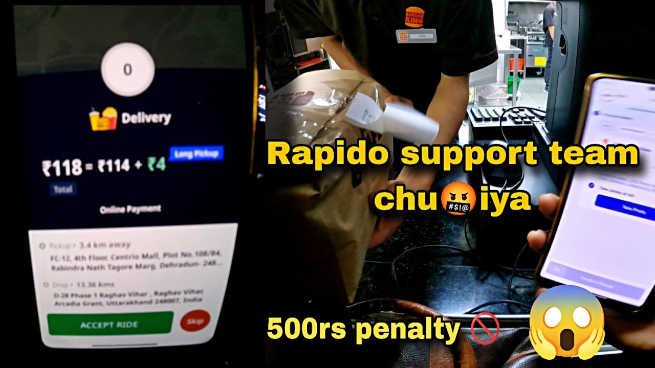 500rs Penalty Rapido Support Team Useless Rapido Live Earning 500rs-penalty-rapido-support-team-useless-rapido-live-earning
