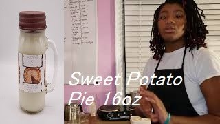 How we make soy candles for our business Sweet Potato Pie 16oz scented candle
