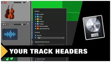 Logic Pro X Tutorial - Track Headers