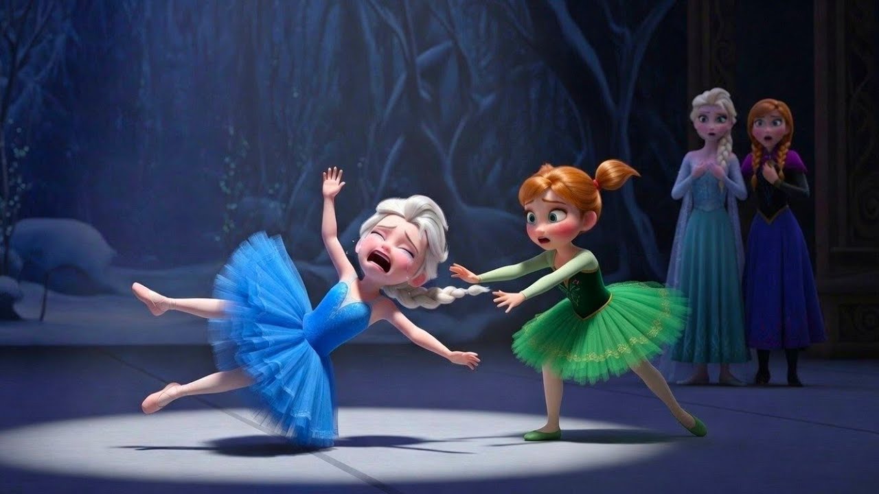 🆕🎶Elsa & Anna’s Daughters Struggled Through Ballet ❄️ Then This happened...💔