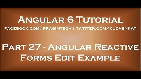 Voorbeeld van het bewerken van hoekige reactieve vormen
