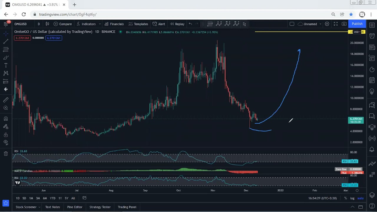 OMG Network - OMG Technical Analysis for December 11, 2021- OMG