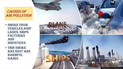 Causes Of Air Pollution l EVS l CLASS-4 l DAPS-1 l Rohini