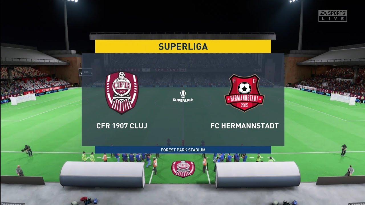 FIFA 23, CFR 1907 Cluj vs FC Hermannstadt - Superliga