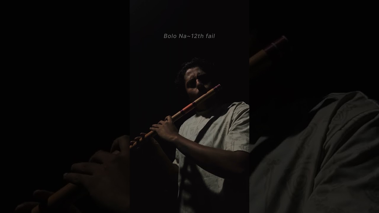 Bolo Na || 12th Fail || Flute Cover || Nibir Dev Sharma