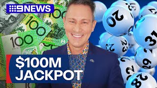$100 million up for grabs tonight in massive powerball draw | 9 News Australia