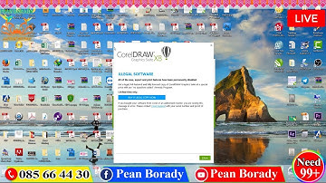 Quickly To Fix Illegal Software of CorelDraw X8 | How to fix Issue of CorelDraw X8