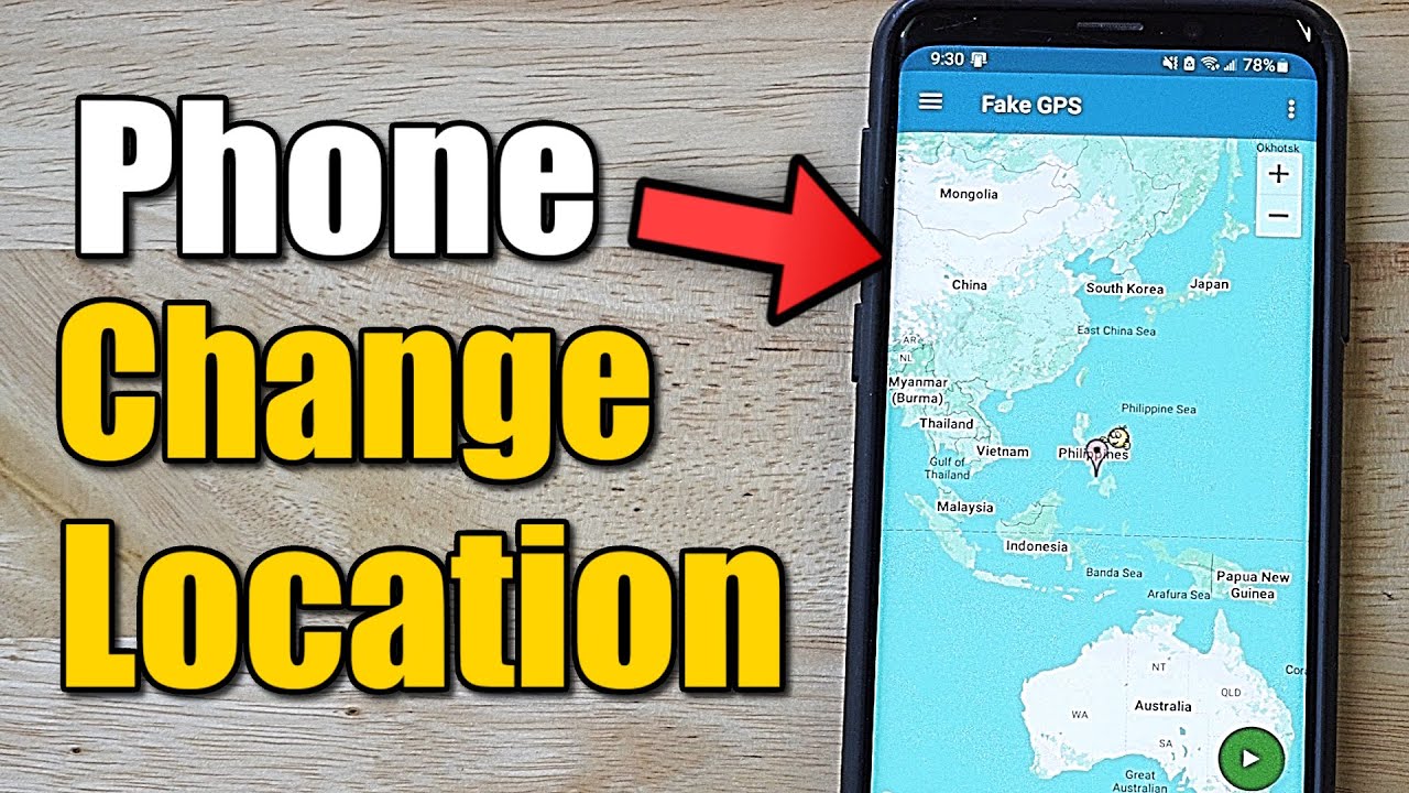 How to Fake your GPS Location using Samsung Phone - YouTube