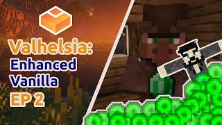 Fastest LevelZ - All The Ways to Get XP | Ep 2 Valhelsia: Enhanced Vanilla HARDCORE | Minecraft 1.18
