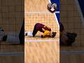 Brutal Faceshot In Volleyball That Made The Crowd Pause #shorts #viral