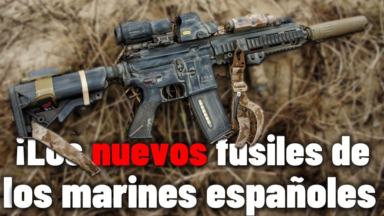 🔫 ¡La infantería de marina española RECBE sus nuevos "juguetes"!