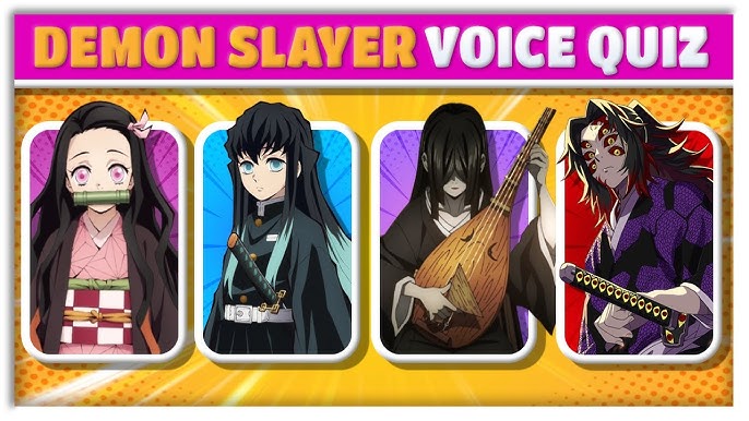 DEMON SLAYER VOICE QUIZ 🗣️👹 Guess the character voice