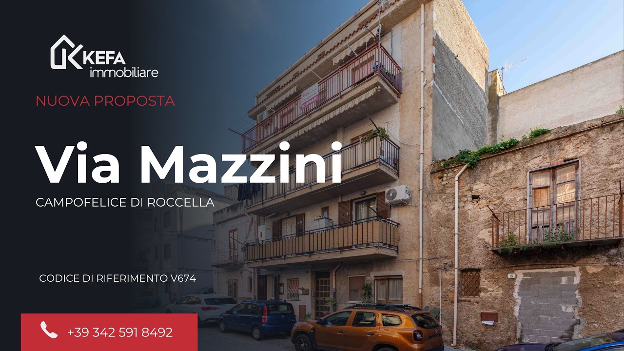 Luminoso appartamento a Campofelice di Roccella