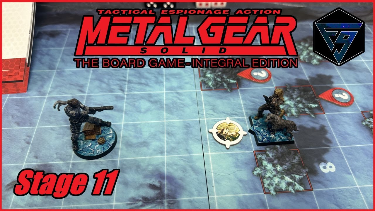 Metal Gear Solid the Board Game | Stage 11 - Sniper Wolf
