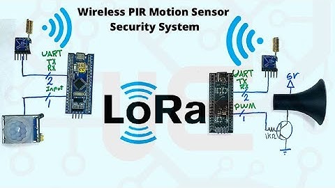 STM32 LoRa Wireless PIR Motion Sensor