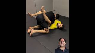 K-guard Into Triangle Choke Technique #hanuman #bjj #viral #jiujitsu #reels #shorts