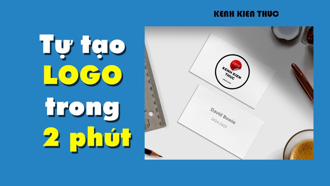 Bạn cũng có thể TỰ TẠO LOGO trong 2 PHÚT với Canva | Kênh Kiến ...