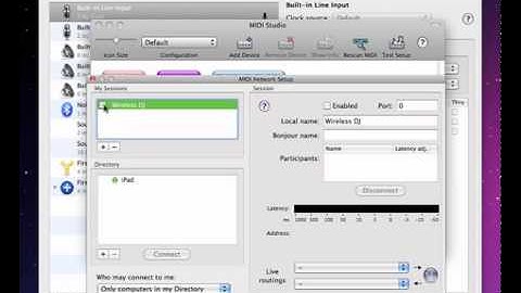 Configuring Audio MIDI Setup for Wireless DJ app