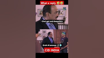 ChatGPT vs DeepSeek vs Grok – ACP Pradyuman’s Verdict Will Shock You! 😱#shortsfeed #funny #cid #yt