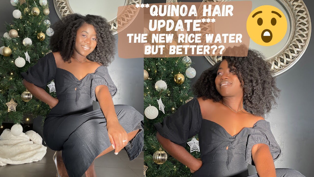 30 DAYS QUINOA UPDATE HOW QUINOA REALLY HELPED GROW MY HAIR Better