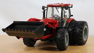Tomy -  Britains - Big Farm - Traktor Case IH Puma 195 - Podwójne Koła - 42427
