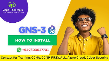 GNS3 Installation | gns3 installation and configuration | gns3 installation in hindi