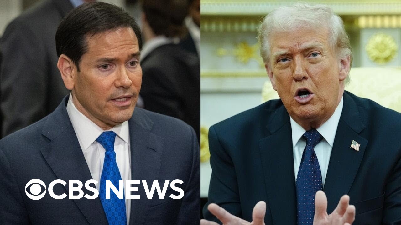 Rubio walks back comments about Iran war after Trump contradicts him