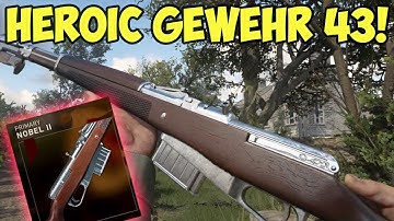 THE HEROIC GEWEHR 43 "NOBEL II" GAMEPLAY! | Winter Siege DLC Weapon | Is It Any Good?