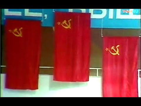 Podium sweeps! Soviet Union anthem at Moscow 1980 Olympics