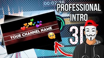 Professional Intro 🫨 Edit Just in 2 minutes ‼️ in Alight Motion ⚡️|| Edit Your Professional Intro🤝