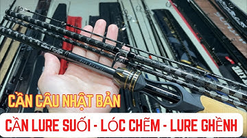 Cần Câu Nhật: Cần Lure Gamakatsu, APIA, Yamaga, Scorpion, Jackall, Exsence - Video 1213