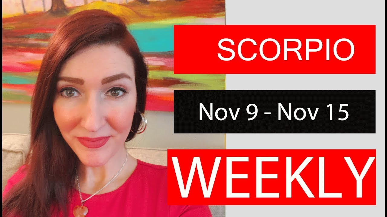 SCORPIO WEEKLY LOVE THIS WILL TAKE YOU BY SURPRISE!!! NOV 9 TO 15