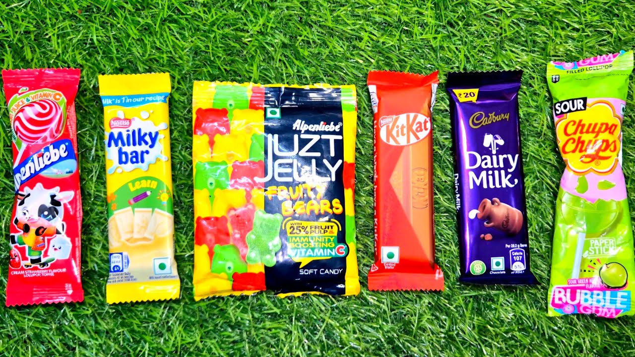 ASMR Popular Candy Eating🍫 | Lots Of Colorful Rainbow🌈Lollipop Candy Eating Challenge | Satisfying🤤🍭