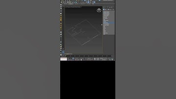 Way to make walls in 3ds max #shortsfeed #shorts  #autocad #3dsmax#youtubeshorts