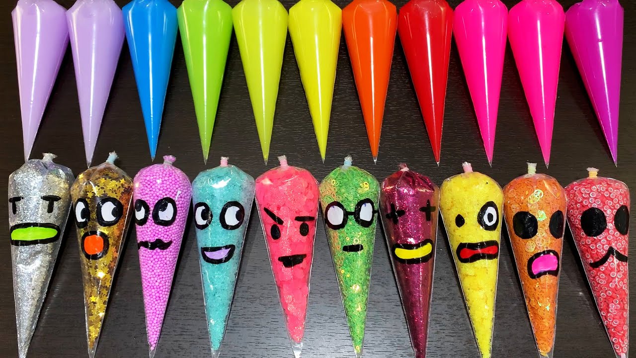 MAKING FOAM SLIME WITH PIPING BAG VS BALLOON ! SATISFYING VIDEOS 