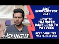 #AskYudiJ Ep.4 | Best Students Health Insurance in USA, Transfer Bank Loan To Pay Fees, Career Fairs