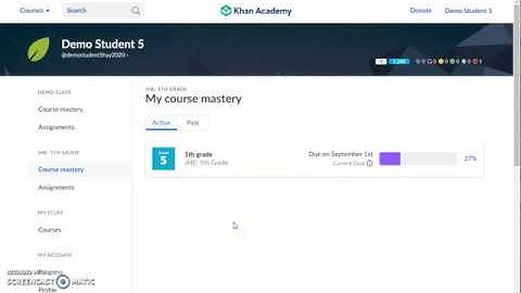 Khan Academy: How to Work on Course Mastery