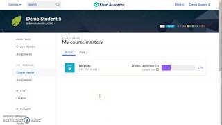 Khan Academy: How to Work on Course Mastery