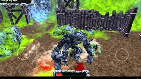 Unreal Engine 4 Gnarl the Arena on Android - GLes2