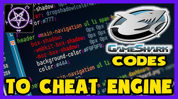 Gameshark Codes to Cheat Engine (using CreateThread) - Tutorial by PinPoint