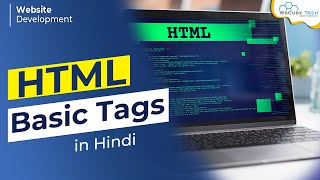 Basic HTML Tags in Hindi | Website Development Full Course in Hindi | HTML Basic Tags #03