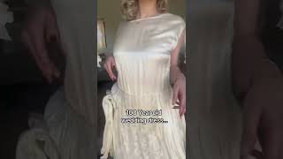 I day vs. 100 YEAR OLD Wedding Dress!! 😲😭 #shorts Information