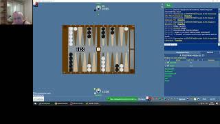 Backgammon online Championship Russia 2022 1/8 of winners Denis Mikhaylov - Sergey Erokhin