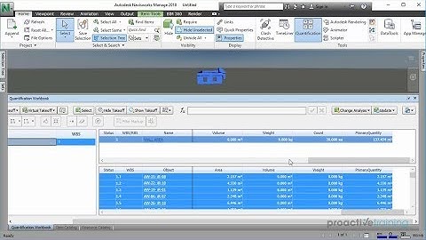 Navisworks 2018 - Custom Property Mapping