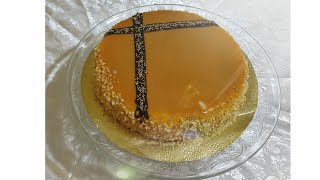 طارط كلاصي بالكراميل بشكل راقي جدا وبطريقة مبسطة وناجحة للمبتدئات Entremets au caramel