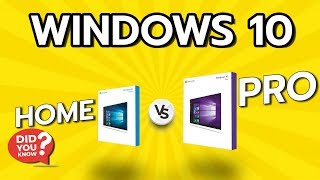 Windows 10 Home vs Pro ต่างกันยังไง ?