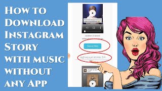 How to download instagram story without any app | Download instagram story with music screenshot 1