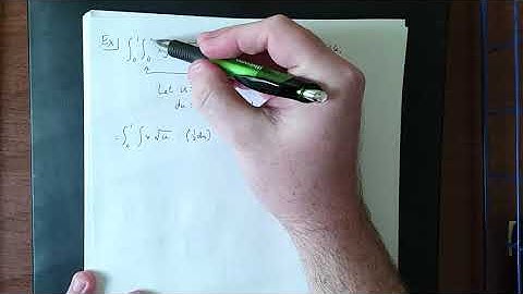 Examples of double integrals over rectangular regions
