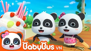 Tiệm kem mùa hè | Gia đình gấu trúc Kiki và Miumiu | Hoạt hình thiếu nhi vui nhộn | BabyBus screenshot 5