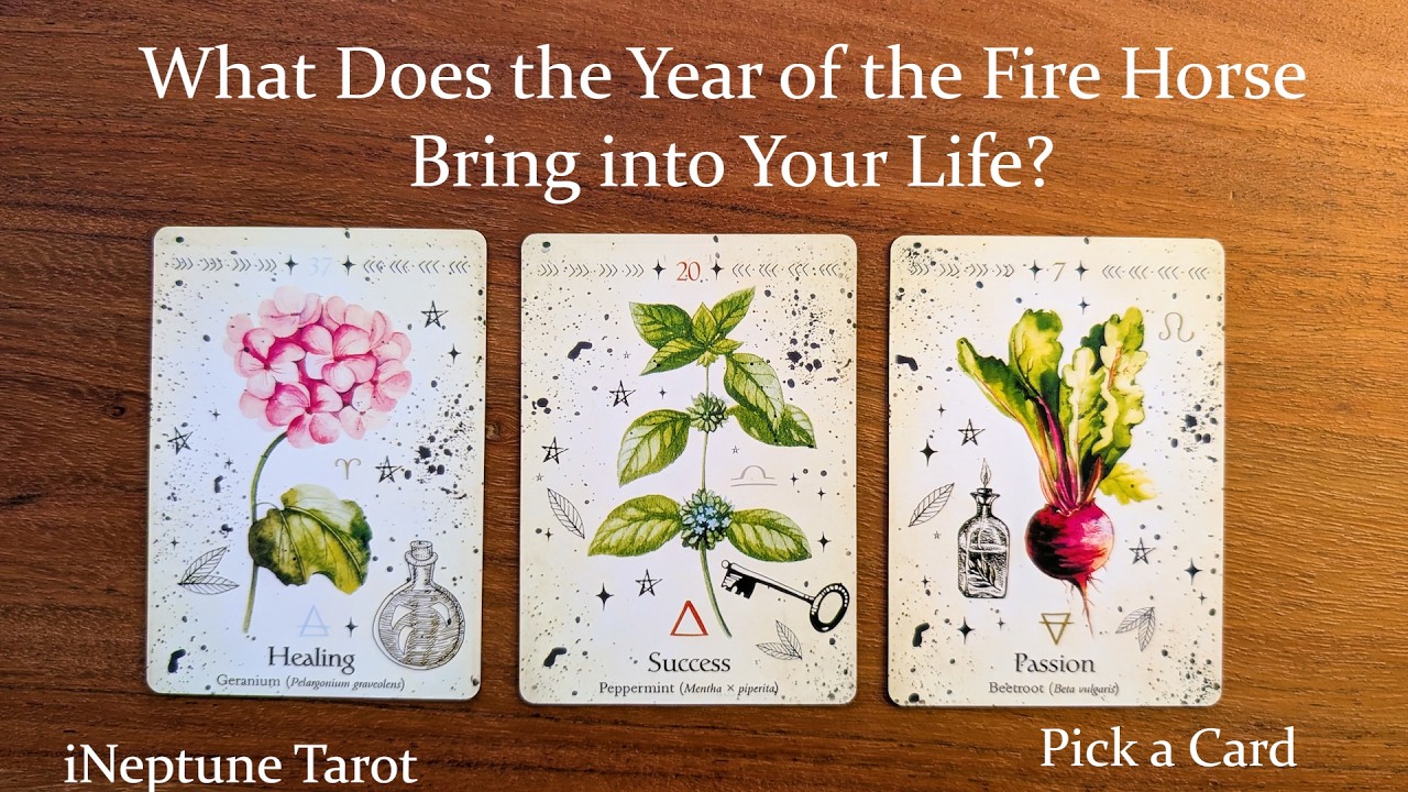 THE YEAR OF THE FIRE HORSE & SOLAR ECLIPSE 🔥 Pick a Card Tarot Reading (Timeless Guidance)